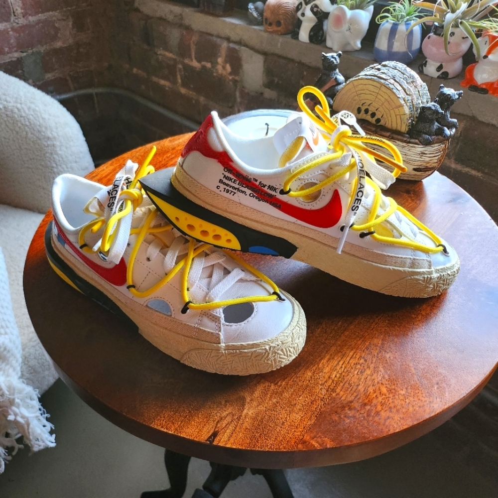 Nike Blazer Low Off-White University Red